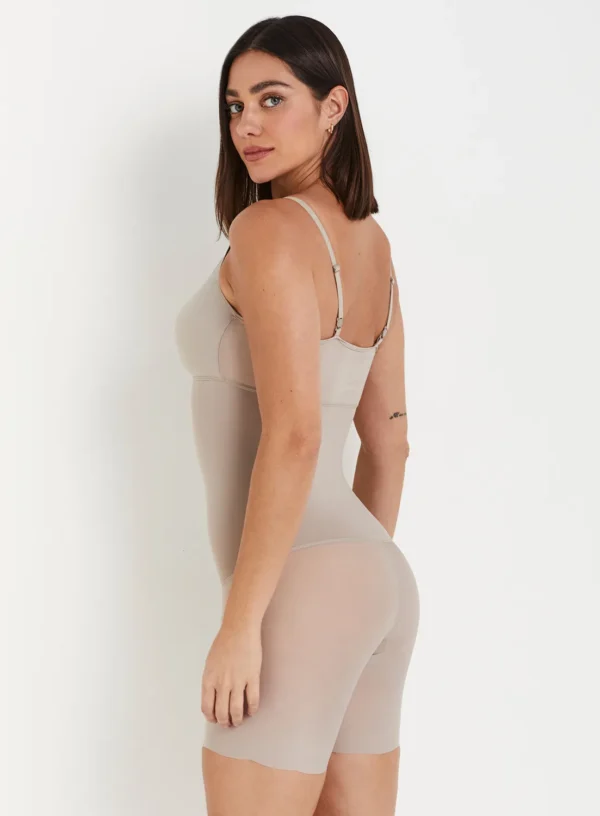 Body Bermuda Modelador com Bojo 73383 - Imagem 4