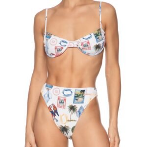 Alternative view of Biquíni Hot Pant Tropical Vintage