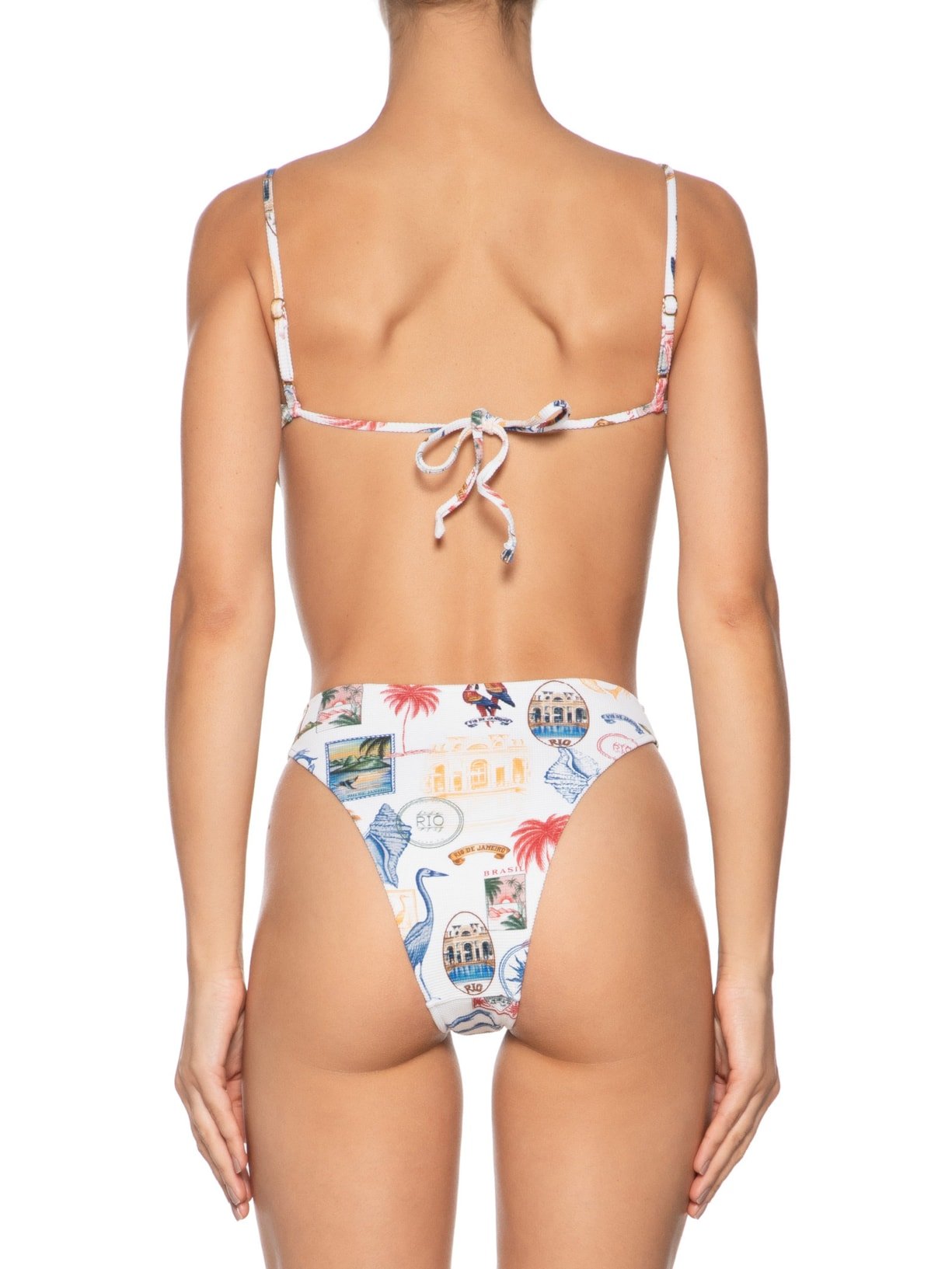 Biquíni Hot Pant Tropical Vintage - Imagem 3