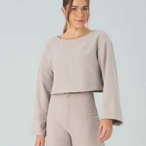 Blusa Canelada Comfy
